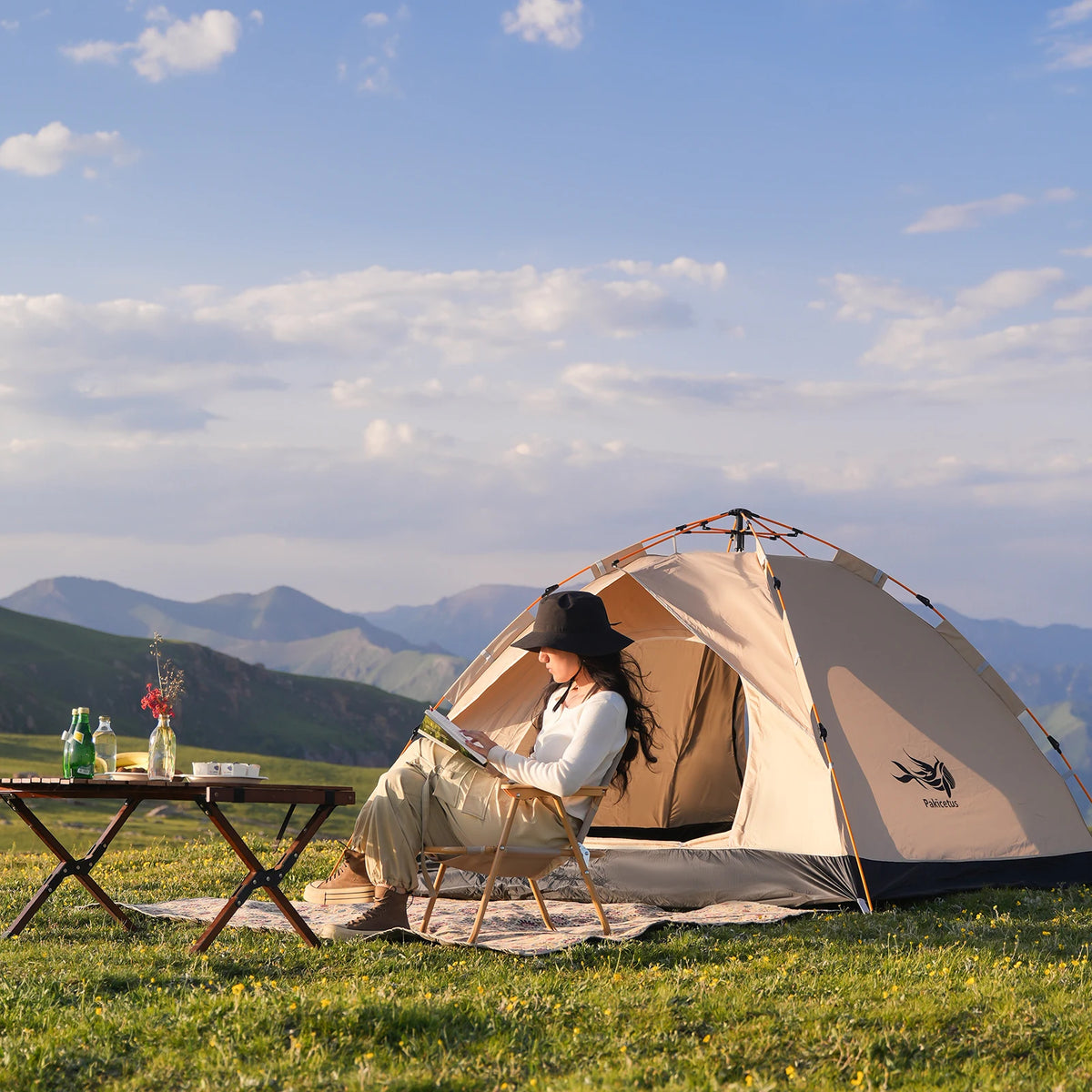 Pakicetus Instant Pop Up Tent Shelter for Beach and Camping