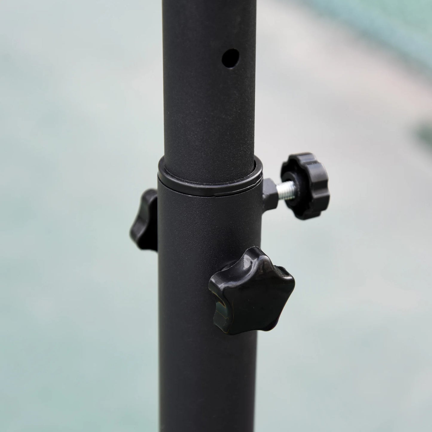 Outdoor Adjustable Basketball Hoop System