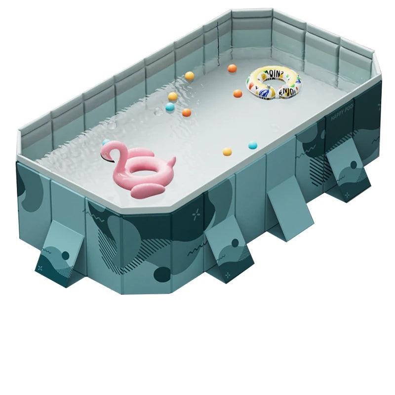 2026 New Outdoor Summer Family Swimming Pool Foldable Children Play Pool Suitable for Outdoor Garden Backyard