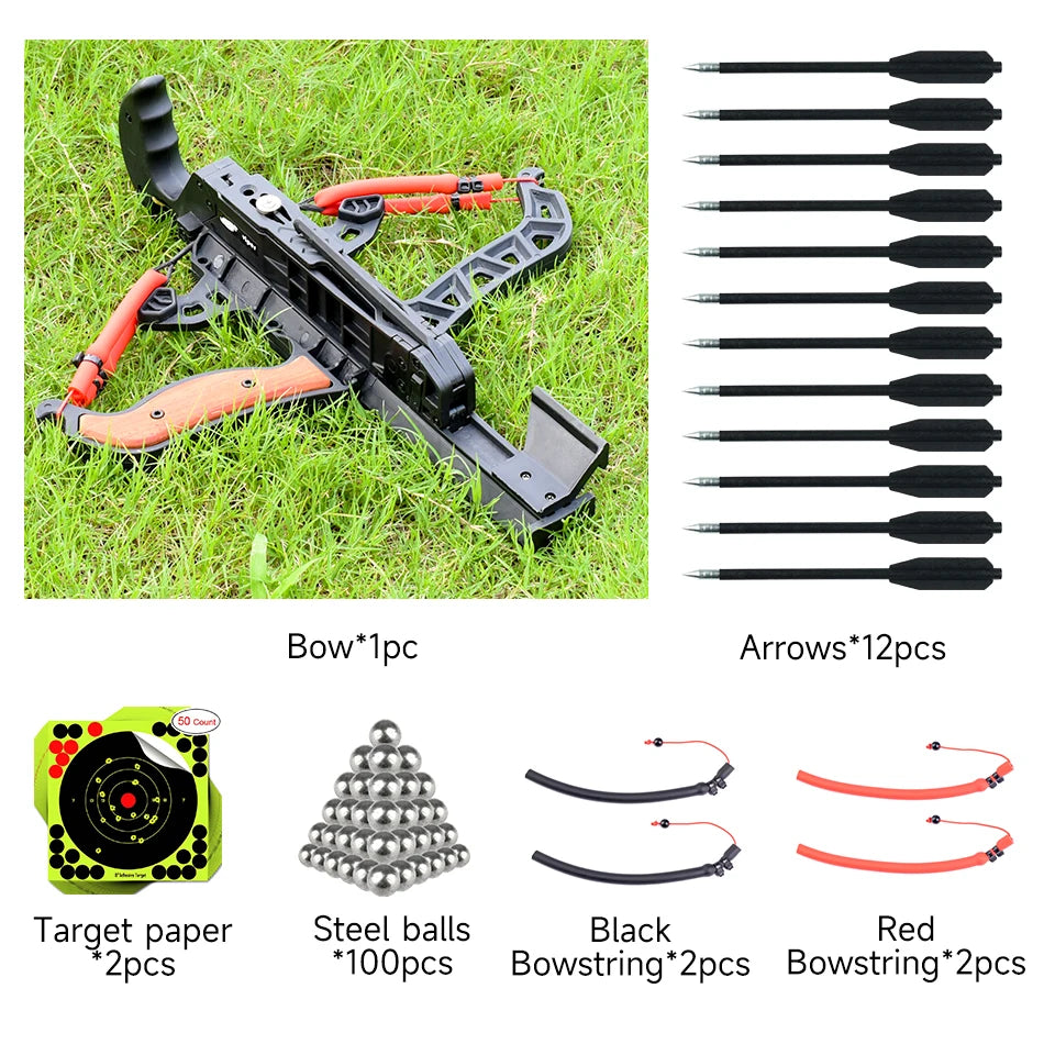 Archery and Steel Ball Dual Purpose Compound Bow for Practice