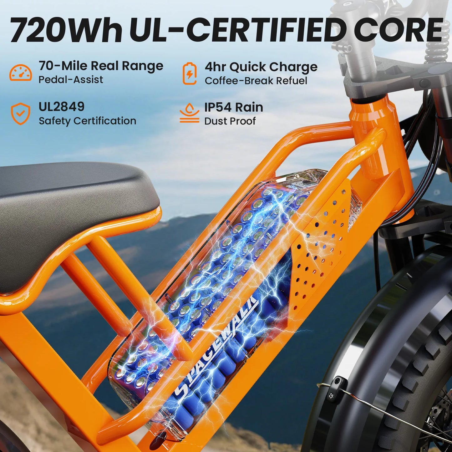 EILLEO SPACEWALK M7 Teens 750W Electric Bike For Daily Commute