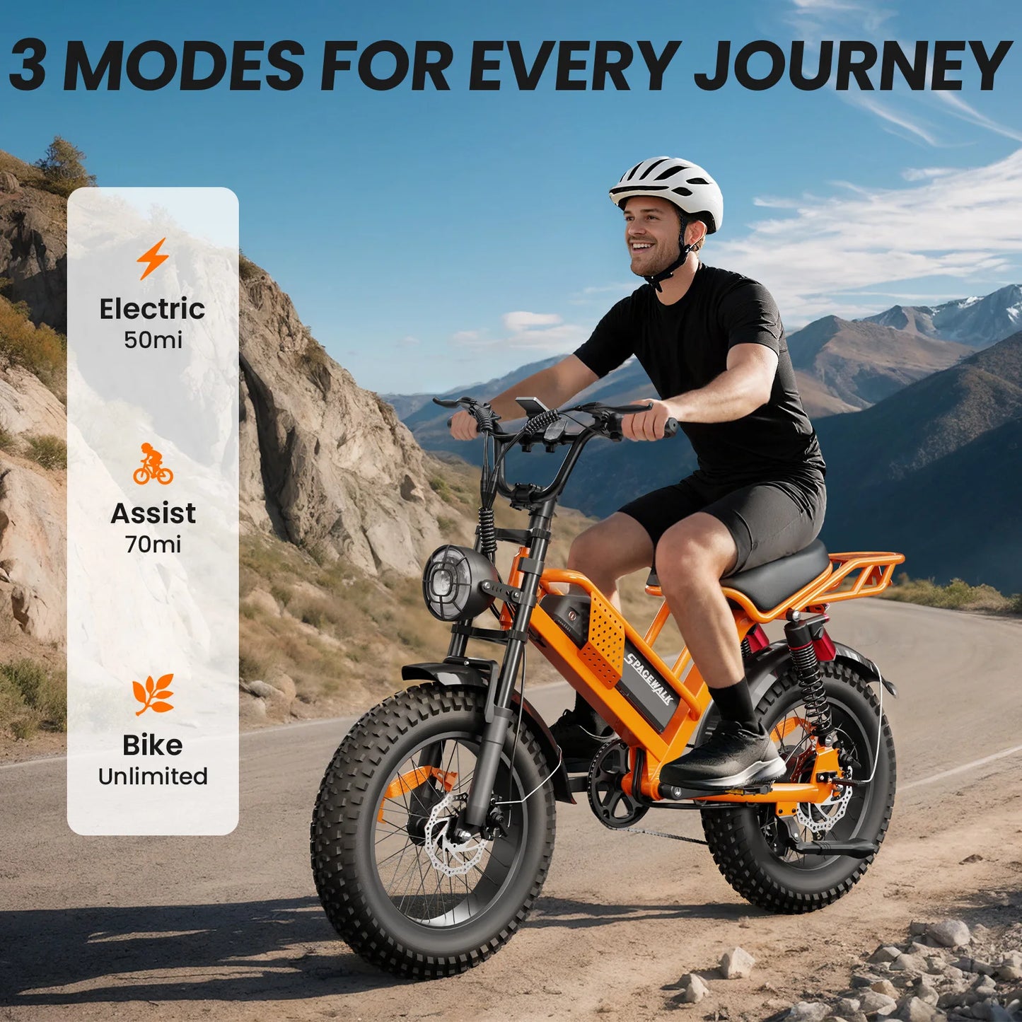 EILLEO SPACEWALK M7 Teens 750W Electric Bike For Daily Commute