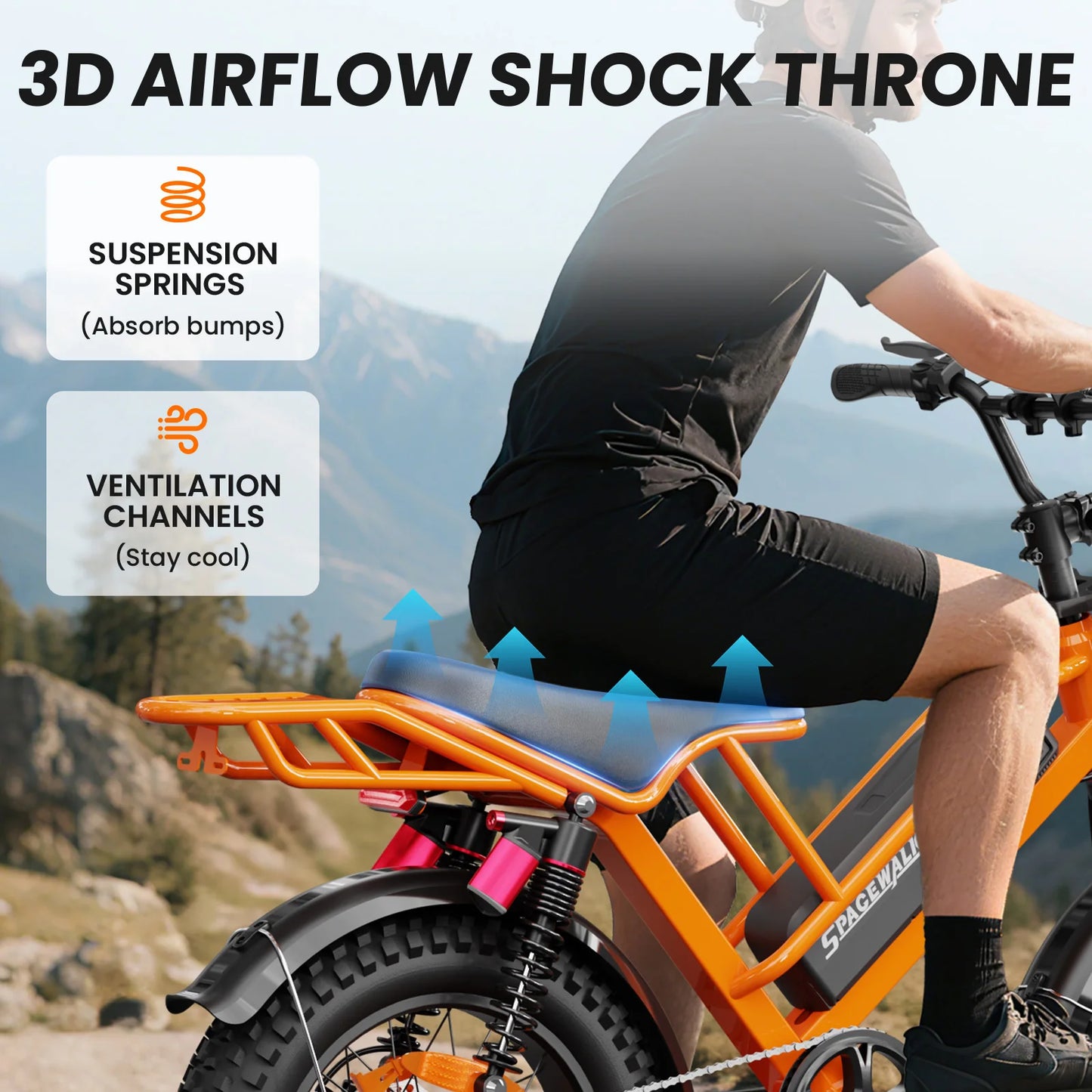 EILLEO SPACEWALK M7 Teens 750W Electric Bike For Daily Commute