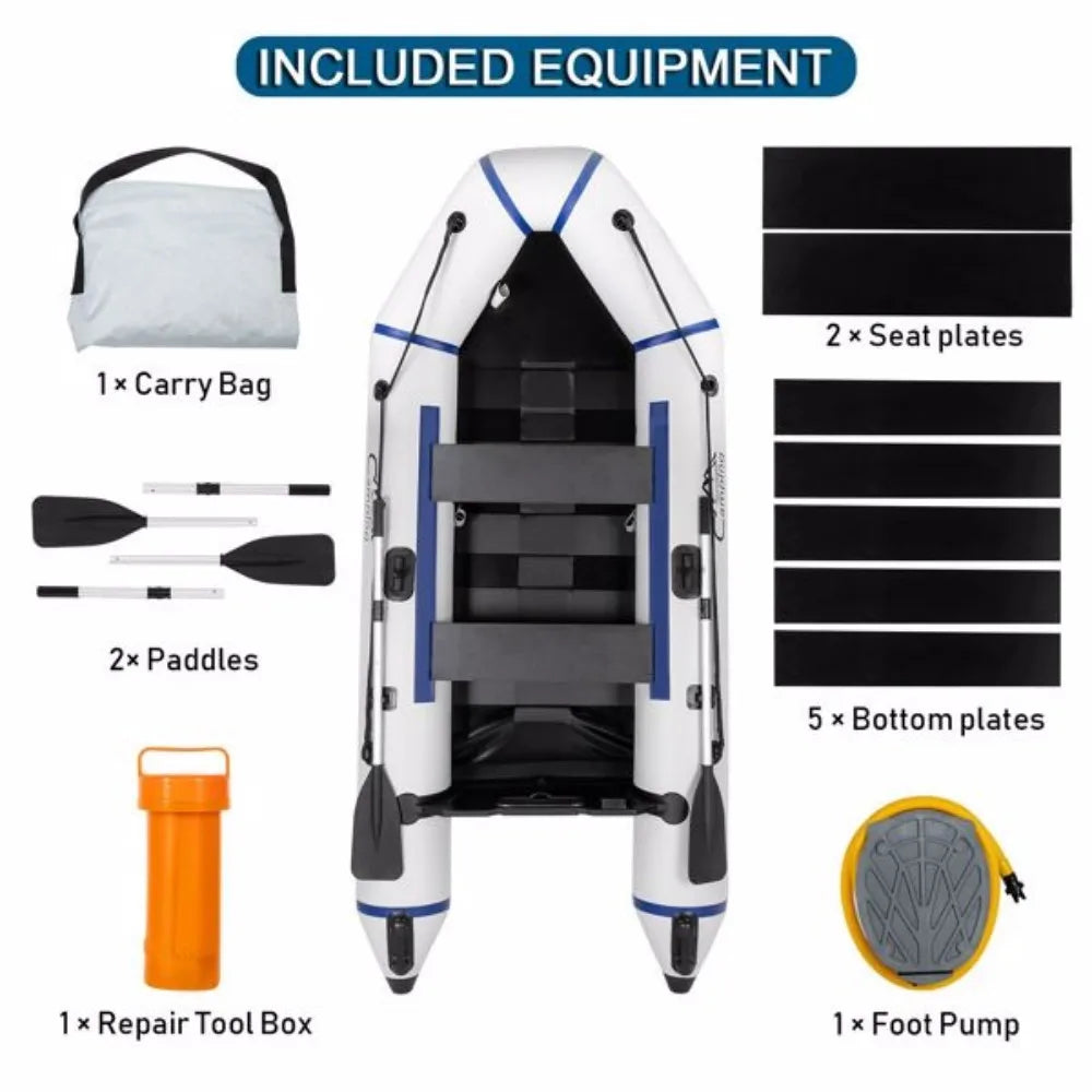 Recab Inflatable Assault Boat 3-Layer PVC Durable Rescue Boat