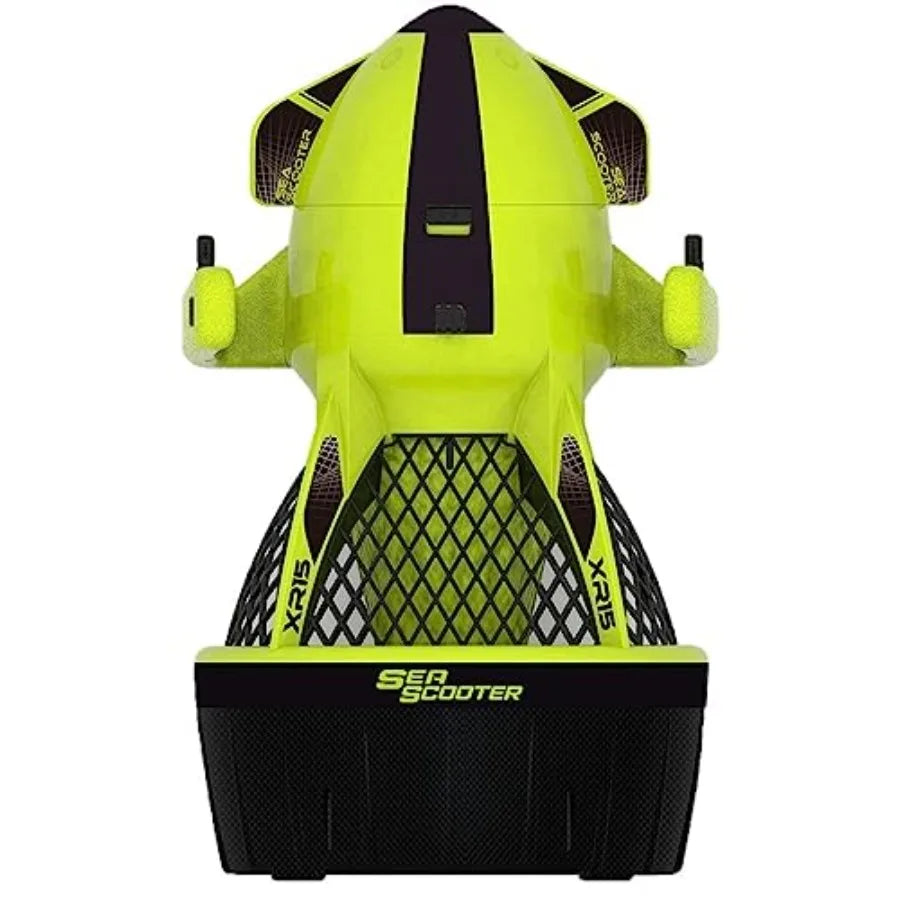 Underwater Sea Scooter for Adults: ABS Plastic, Blue, 12V Battery Powered with GoPro Mount, Electric Pool Ocean Diving Scooter