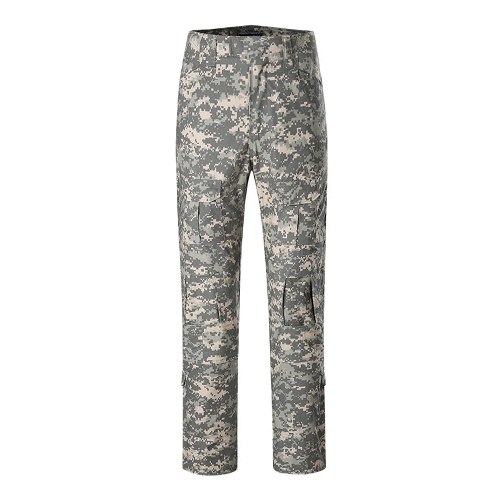 NONECN Combat Pants Tactical Camouflage Multicam For Outdoor Trekking