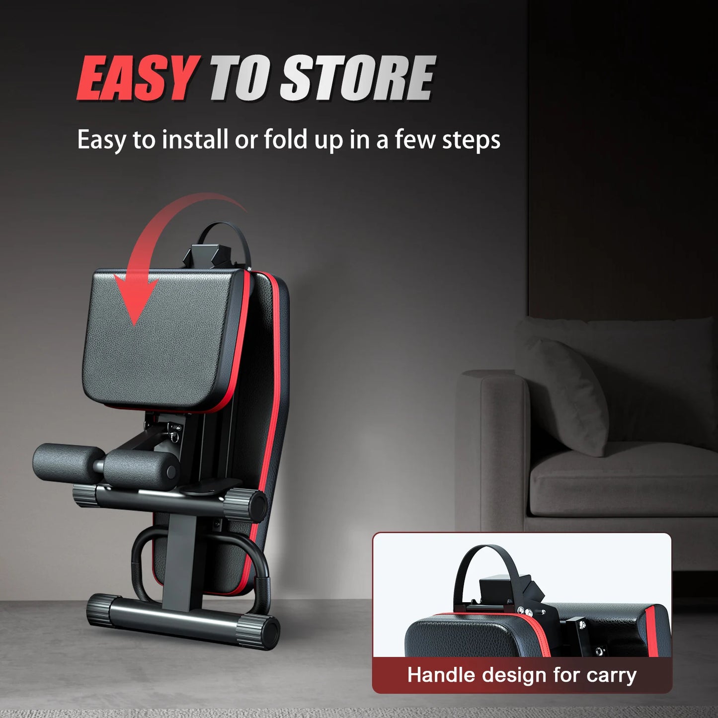Foldable 14 In 1 Dumbbell Bench Pre Assembled Multi Functional