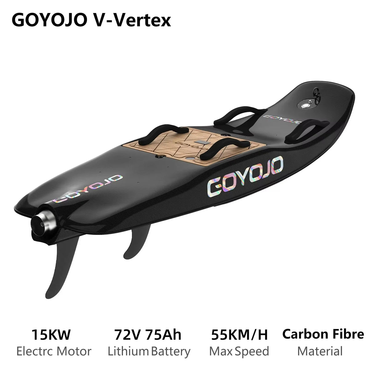 GOYOJO Carbon Fiber Electric Jet Surfboard with Smart Water Scooter