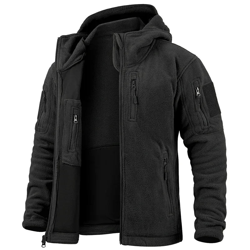 ReFire Gear Women's Fleece Tactical Jacket With Multi Pocket Design