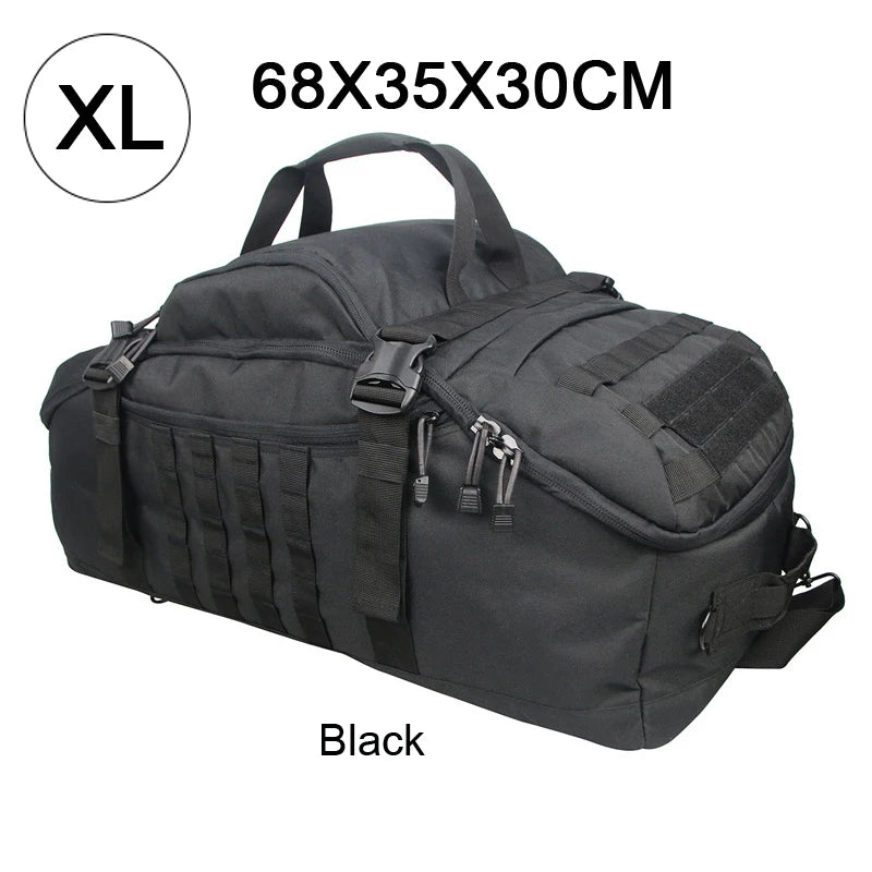 QCN Sport Travel Bag Molle Tactical Duffel For Camping