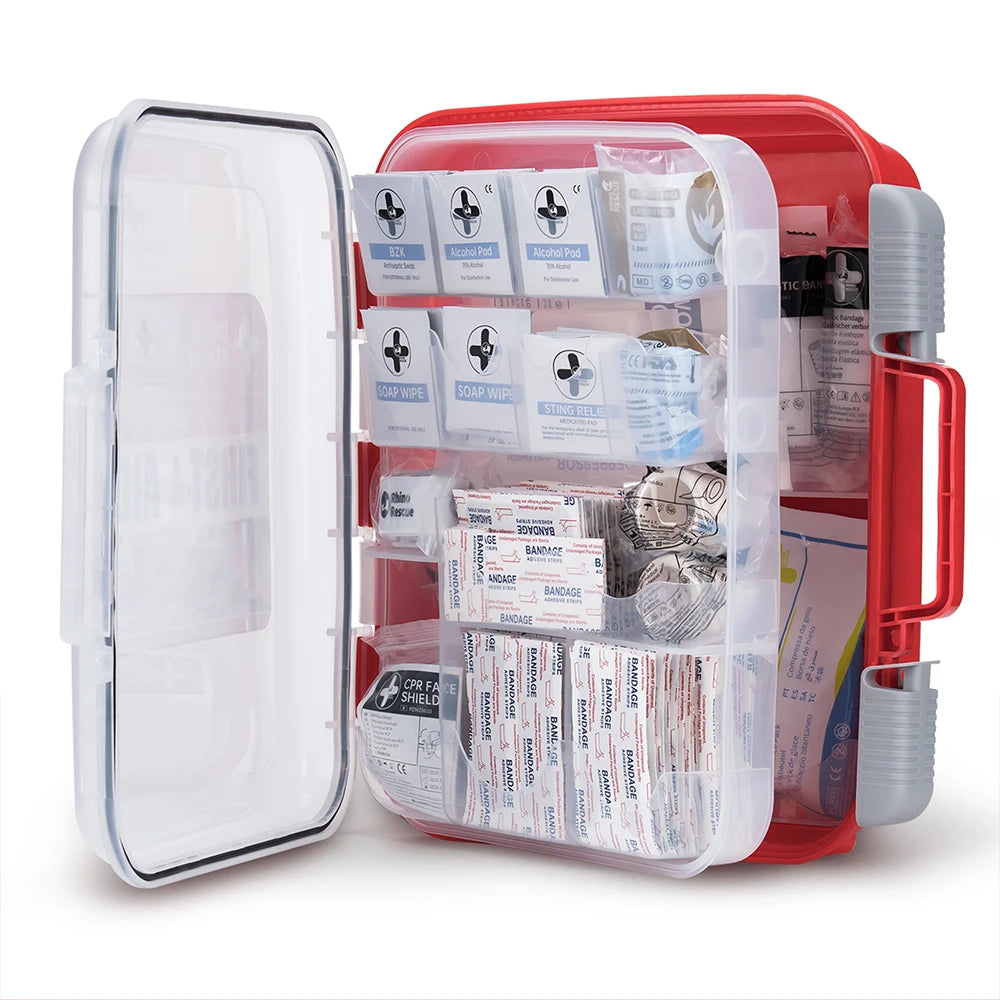 Rhino Rescue 350-Piece OSHA All-Purpose First Aid Kit
