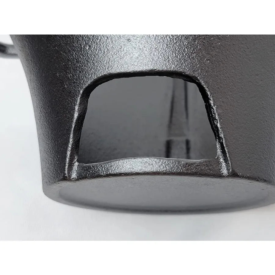 LISM Cast Iron Smores Grill Mini Hibachi Set Outdoor