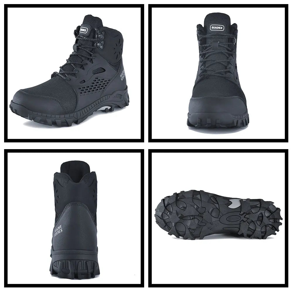 SUADEX S1 Safety Boots Anti-Smash Steel Toe Work Shoes