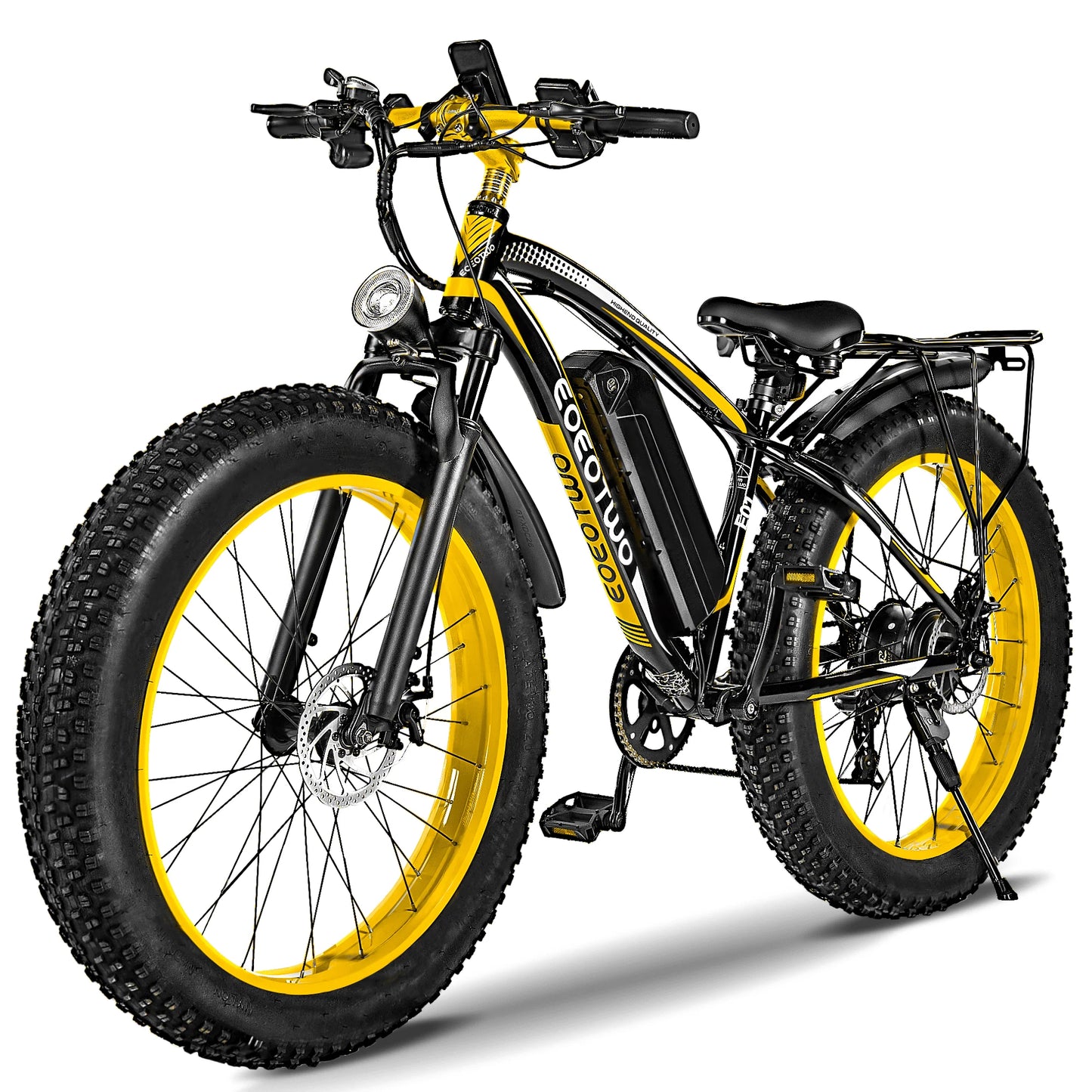 EOEOTWOC 1500W Fat Tire Electric Bike 34MPH Mountain Ebike