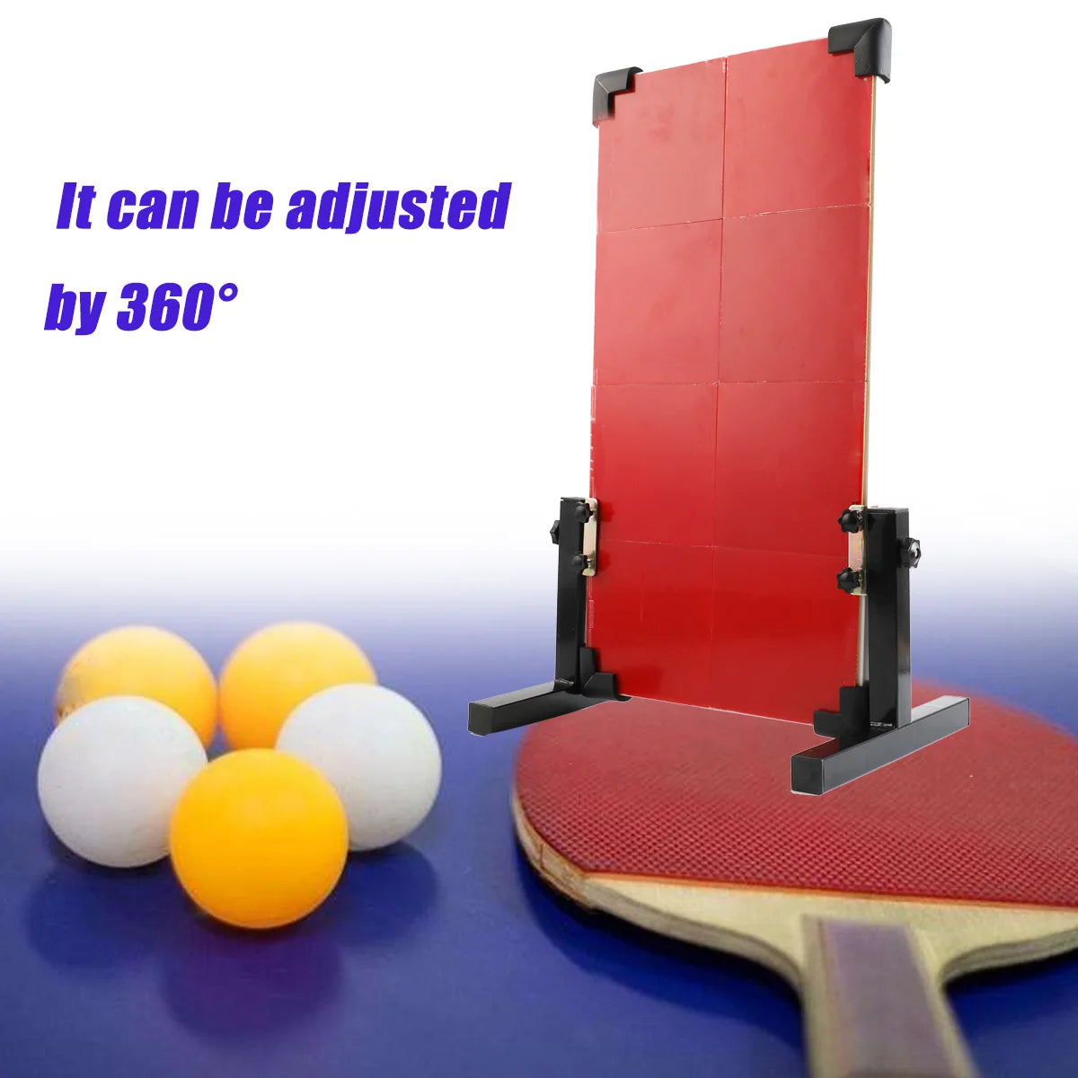 Table Tennis Rebound Board Trainer with 8 Rubber Blocks professional Tennis Sport Accessorie for Home Indoor Outdoor