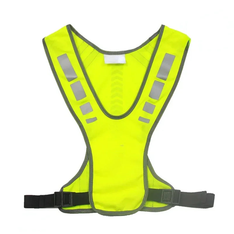 High Visibility Cycling Reflective Vest for Night Riding and Running