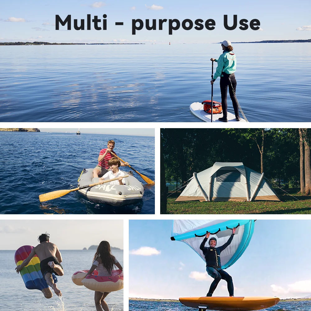 Electric Portable SUP Pump 20 PSI For Paddle Boards