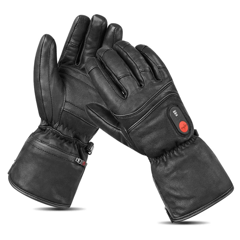 Day Wolf Heated Motorcycle Winter Gloves With Touch Screen Waterproof