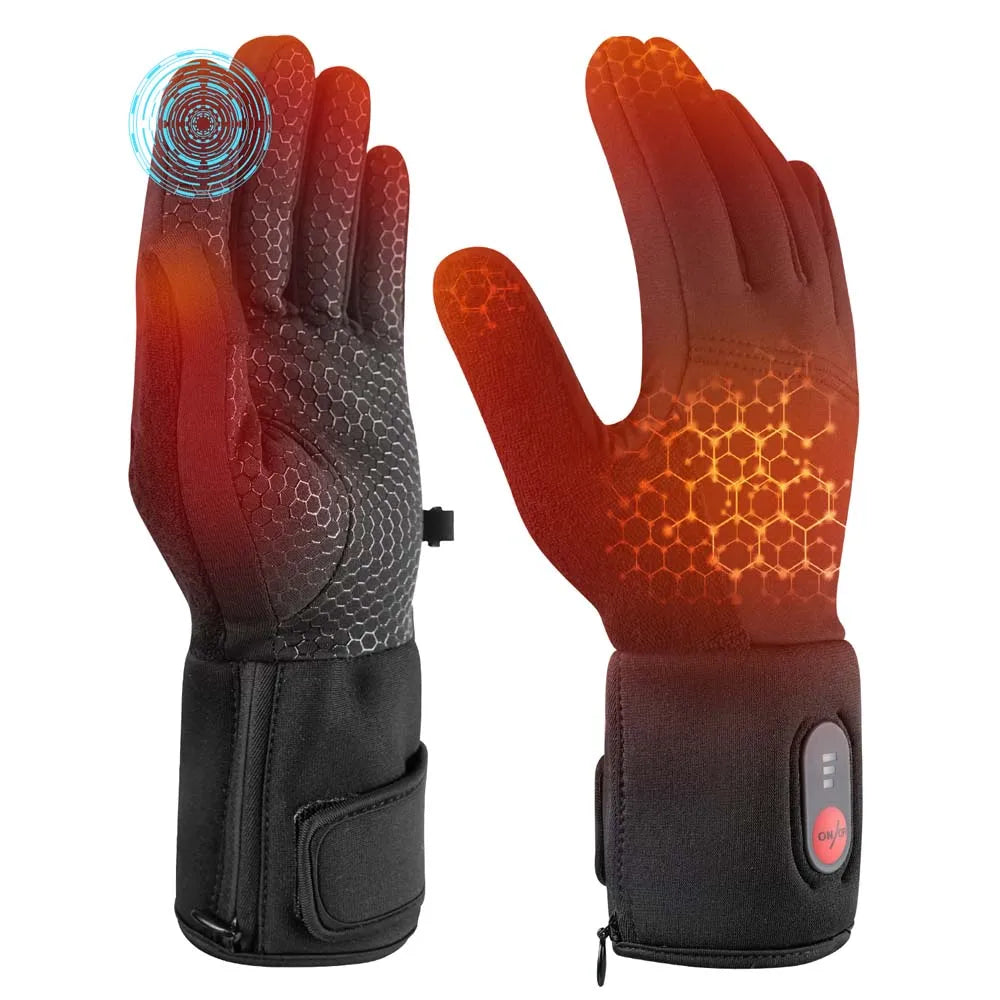 Savior Heat Rechargeable Electric Heated Glove Liners For Men And Women