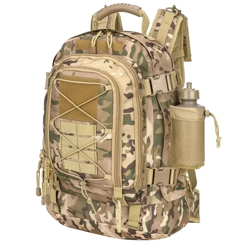Tactical Water Resistant Hiking Travel Backpack With Laptop Compartment