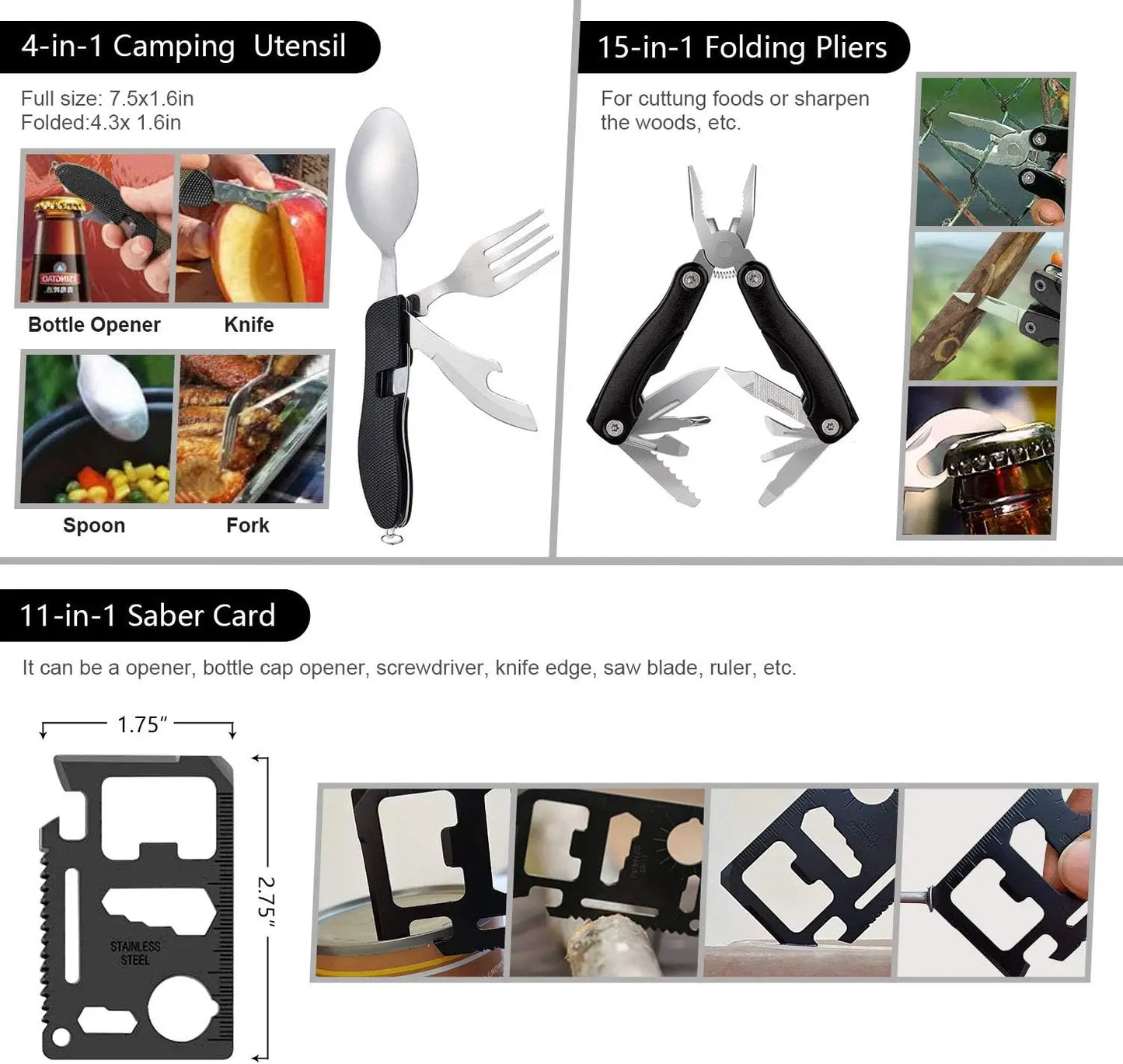 151-Piece Emergency Survival Kit With First Aid Gear