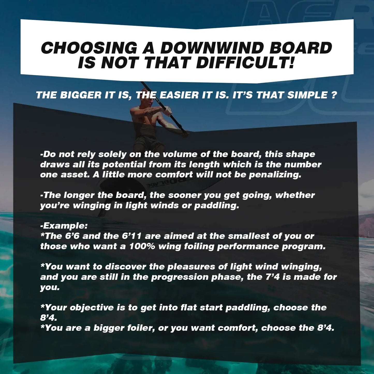 Spatium Inflatable Downwind Board For Unpowered Surfing And SUP
