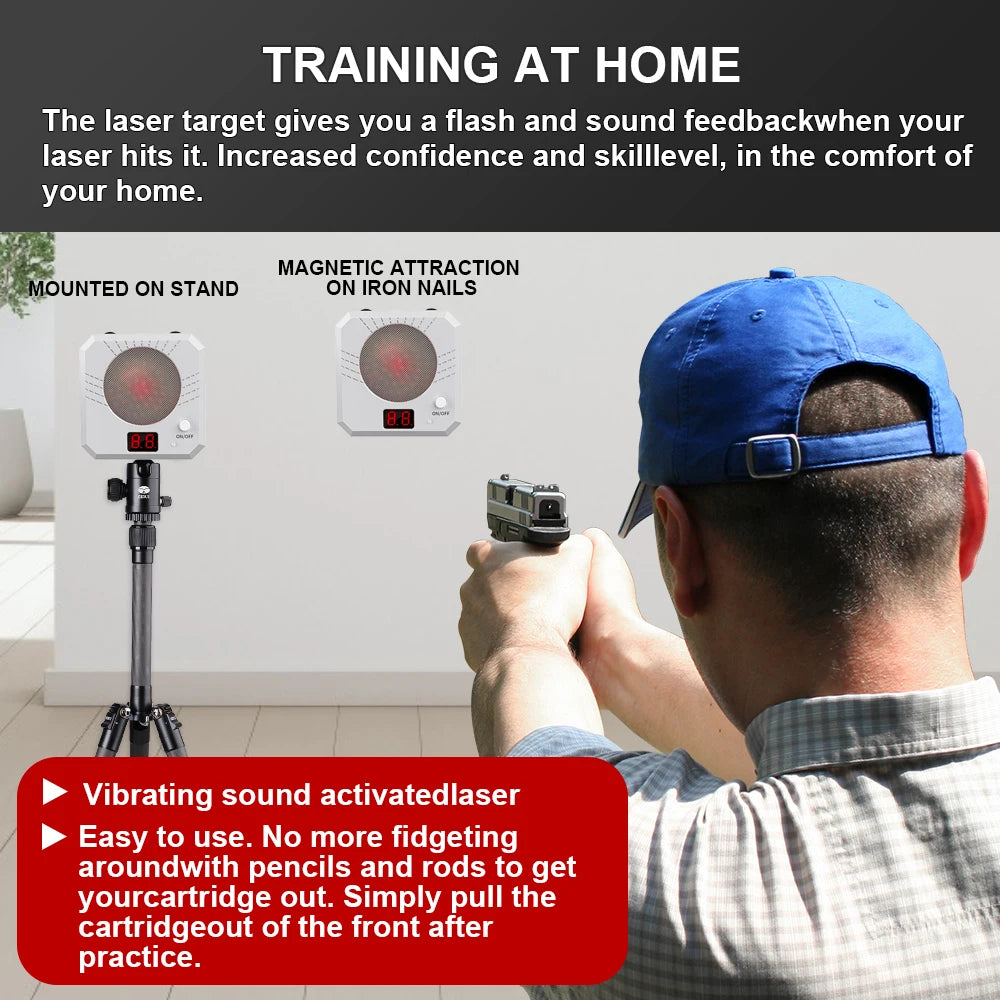 Infrared Induction Laser Target For Shooting Practice With Scoring