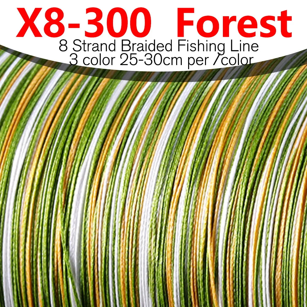 BAKAWA Braided PE Fishing Line for Saltwater and Carp Fishing
