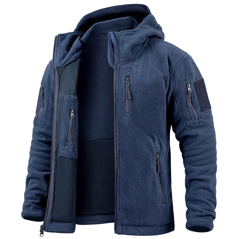 ReFire Gear Women's Fleece Tactical Jacket With Multi Pocket Design