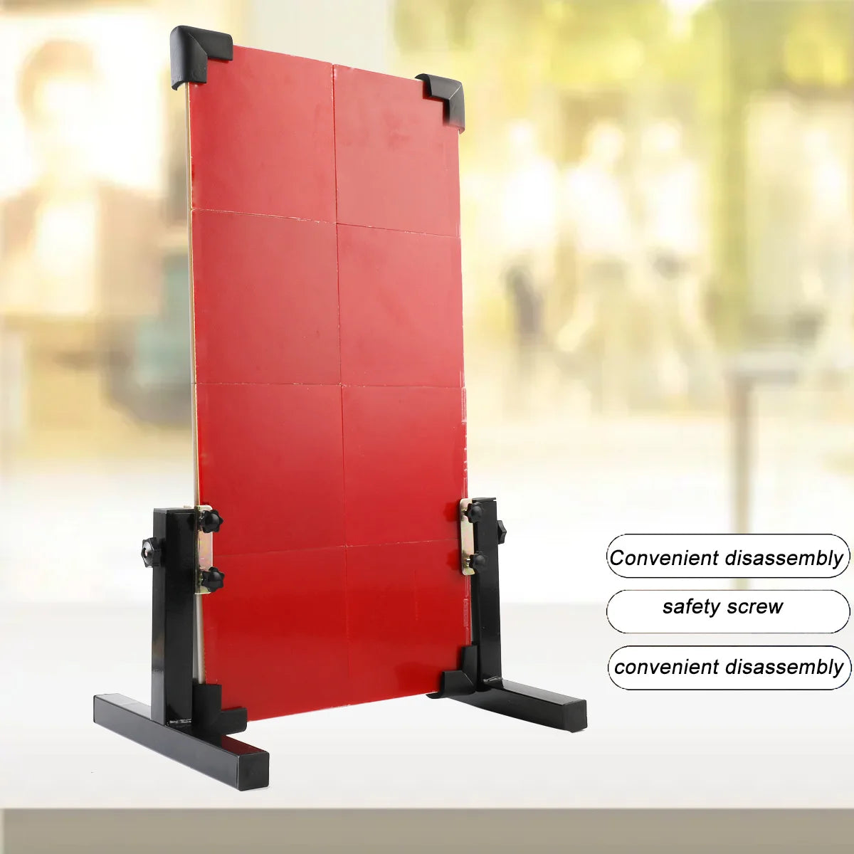 Table Tennis Rebound Board Trainer with 8 Rubber Blocks professional Tennis Sport Accessorie for Home Indoor Outdoor