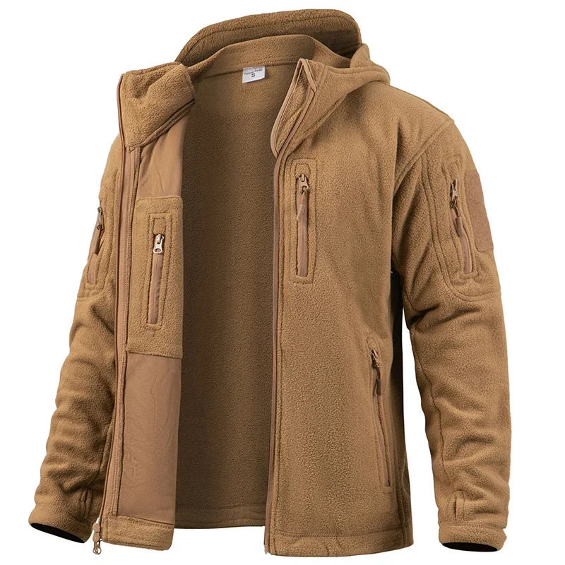 ReFire Gear Women's Fleece Tactical Jacket With Multi Pocket Design