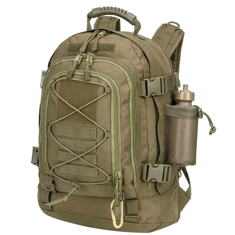 Tactical Water Resistant Hiking Travel Backpack With Laptop Compartment