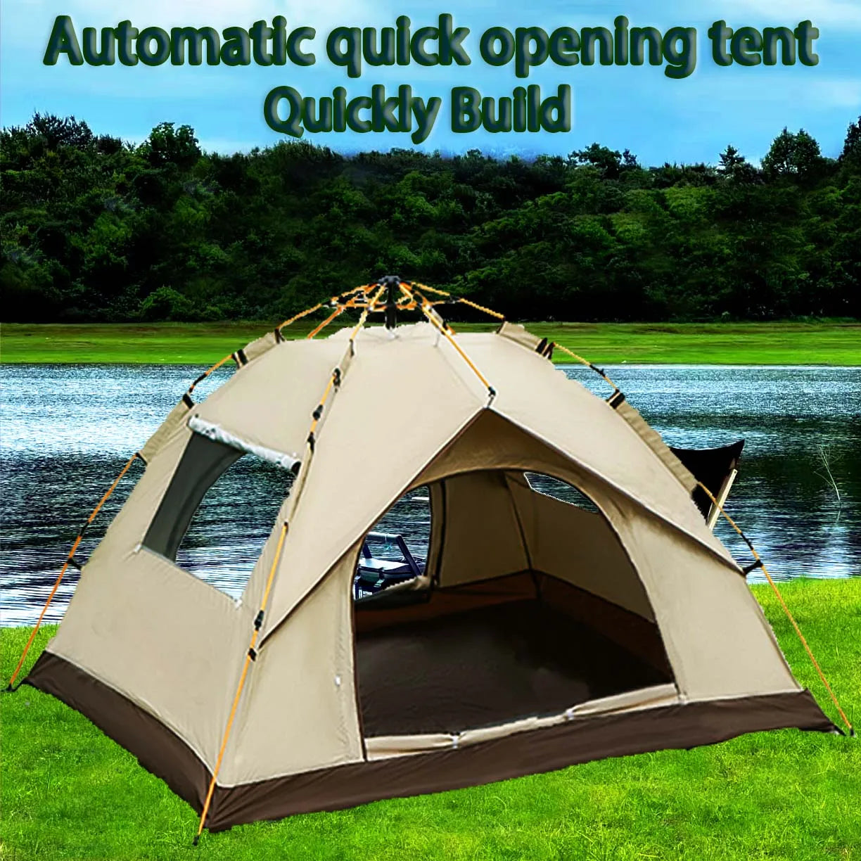 Pakicetus Waterproof Outdoor Tent Shelter For Camping And Travel