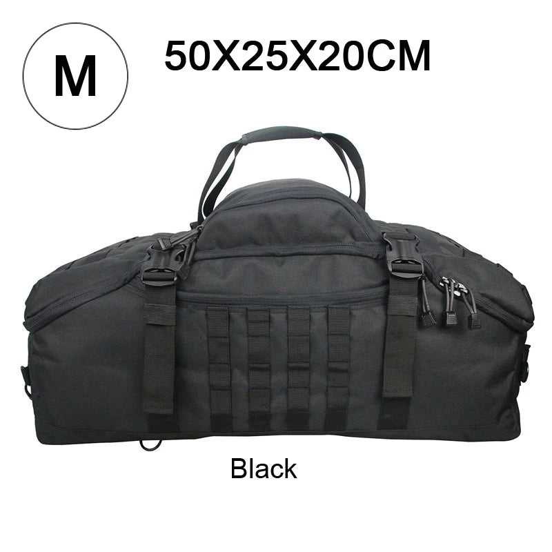 QCN Sport Travel Molle Tactical Backpack Duffel Bag