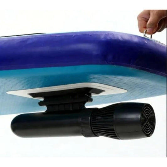 Underwater Scooter for SUP, Pool Diving Snorkeling: 500W/10000 mAh, 130-Min Runtime, 10-Speed 1.9-4.3 MPH,ABS Plastic, Black, L