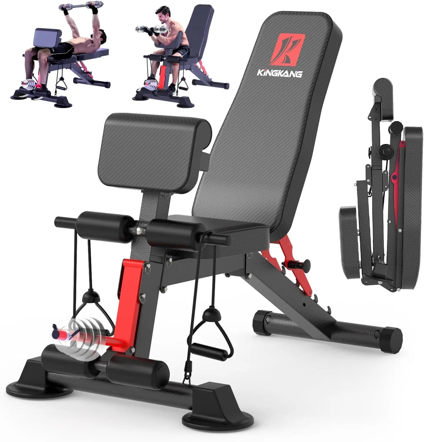 Foldable 14 In 1 Dumbbell Bench Pre Assembled Multi Functional