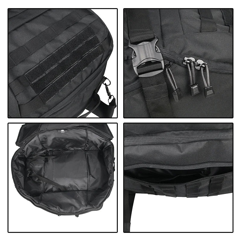 QCN Sport Travel Molle Tactical Backpack Duffel Bag
