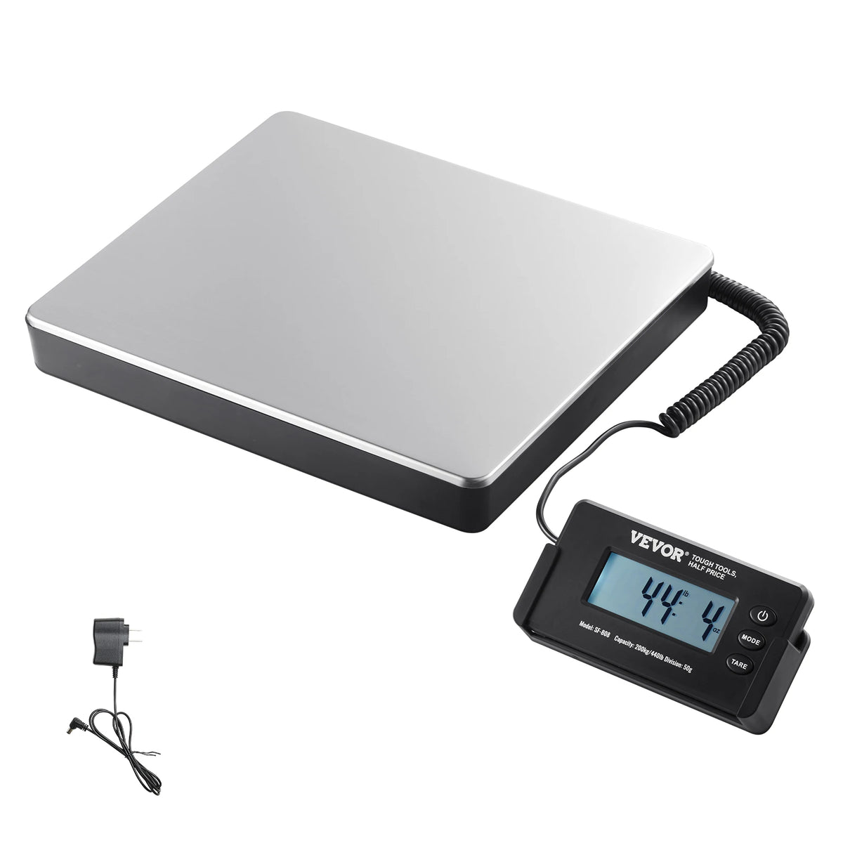 Portable Digital Shipping Scale With HD LCD Display And Tare