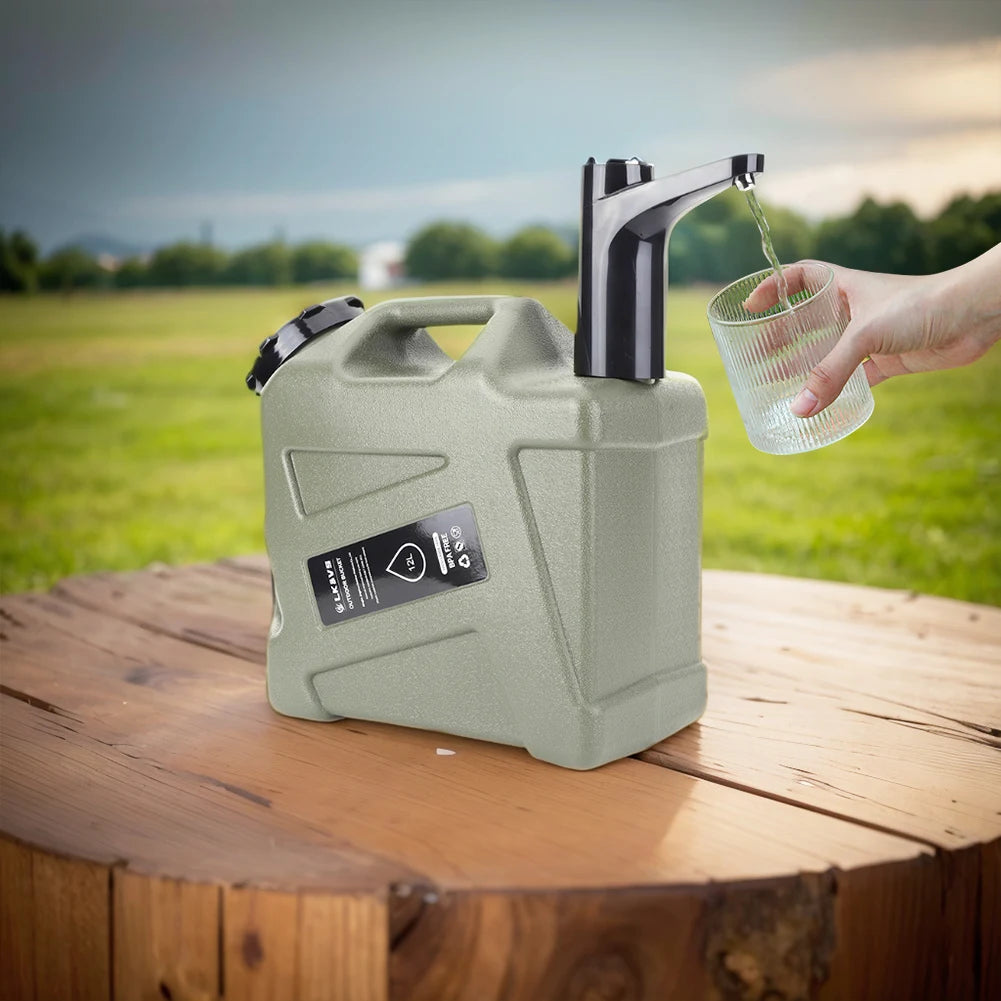 APWIKOGER USB Rechargeable Portable Water Dispenser Outdoor Pump