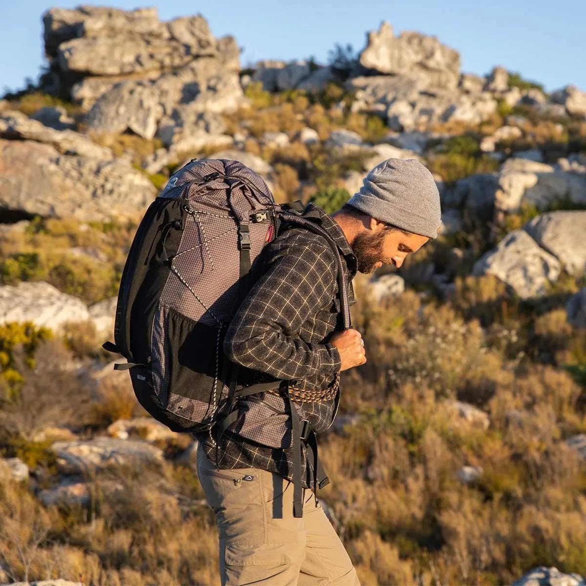 Naturehike Outdoor Hiking Backpack With Rain Cover For Camping Travel