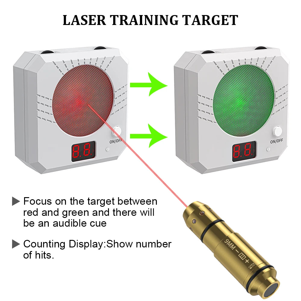 Infrared Induction Laser Target For Shooting Practice With Scoring