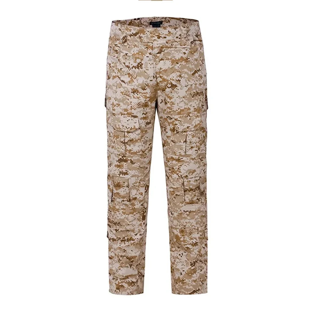NONECN Combat Pants Tactical Camouflage Multicam For Outdoor Trekking