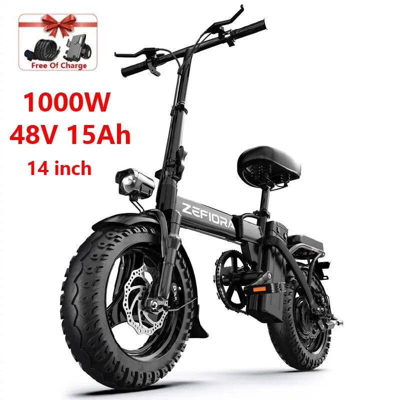 ZEFIORA V10 Electric Fat Bike 1000W 2000W Dual Motors