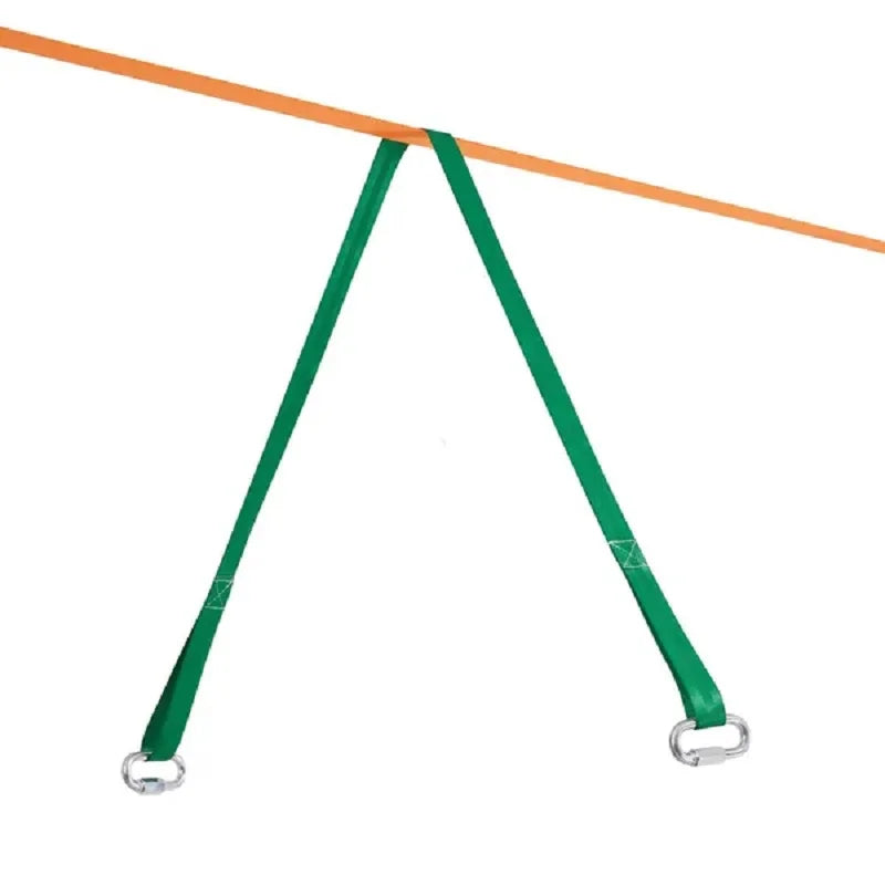 VEVOR Slackline Kit With Training Line For Backyard Fun