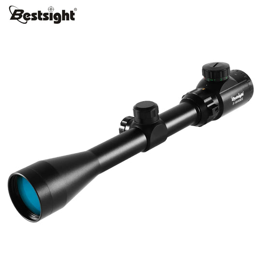 Nabila Riflescope 3-9x40 Illuminated Reticle With Mounts