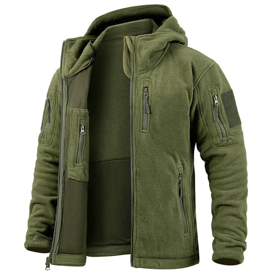 ReFire Gear Women's Fleece Tactical Jacket With Multi Pocket Design