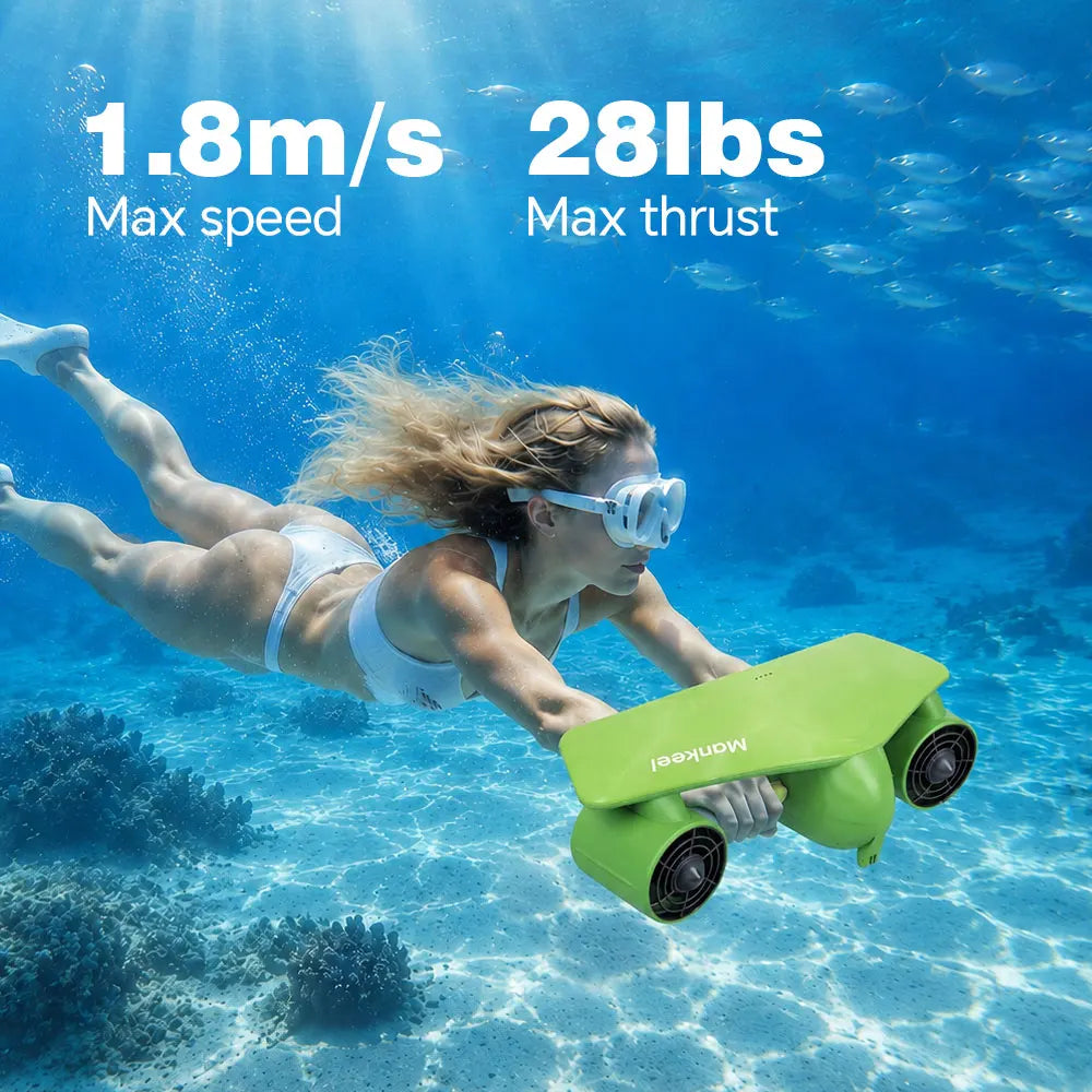 Mankeel W7 Electric Underwater Sea Scooter for Snorkeling and Diving