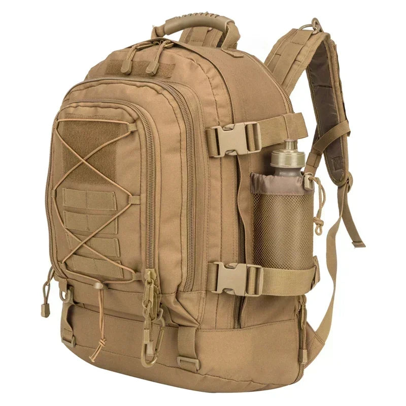 Tactical Water Resistant Hiking Travel Backpack With Laptop Compartment
