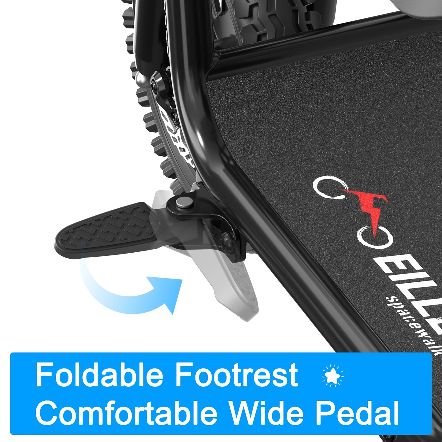 EILLEO Spacewalk 48V Electric Scooter with Seat and Dual Brakes