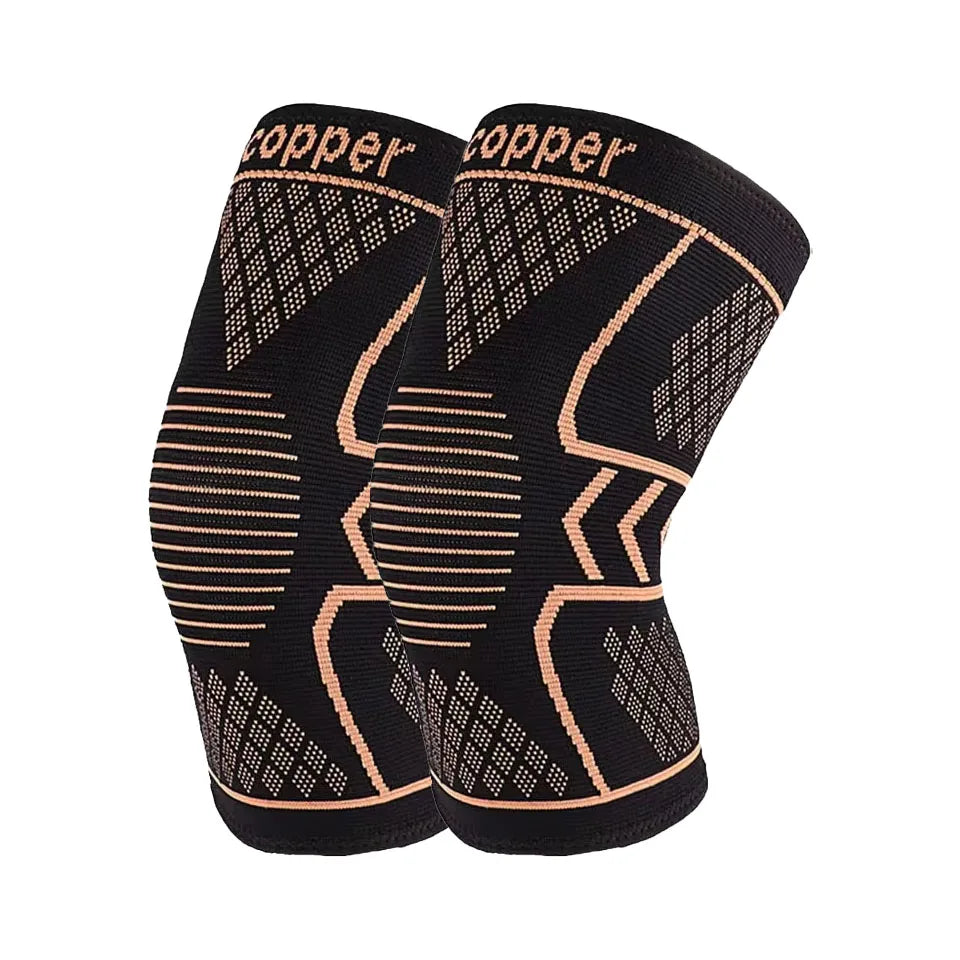 Copper Knee Support Sleeve With Compression For Arthritis Pain Relief